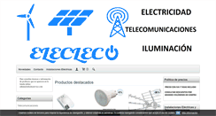 Desktop Screenshot of elecleco.com